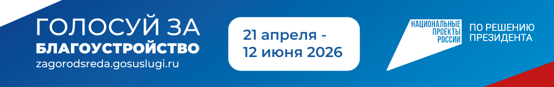 Голосуй за благоустройство